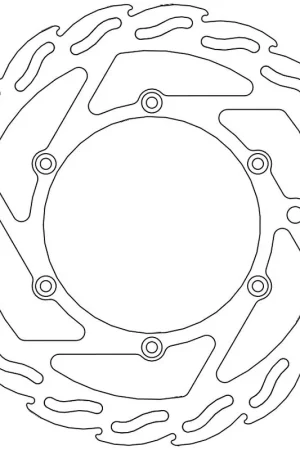 MOTO MASTER - 110298 - Brake Discs - FLAME FIXED DISC 260 Origineel