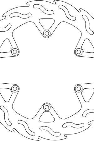 Betaalbaar MOTO MASTER - 110600 - Brake Discs - Flame Fixed Disc 240