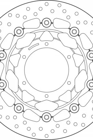 BREMBO - 78B40823 - Brake Disc - Geschikt voor Honda Geld-Terug-Garantie
