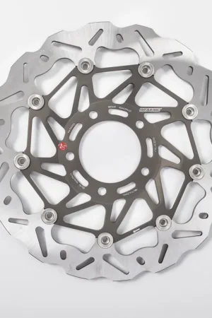 Flitsaanbieding BRAKING - BRAKE DISC WAVE FLOATING AL-HUB SK2 320 - Brake Discs - Geschikt voor Triumph