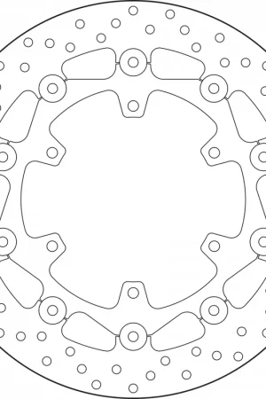 BREMBO - 78B40894 - Brake Discs - Geschikt voor diverse Yamaha modellen Authentiek