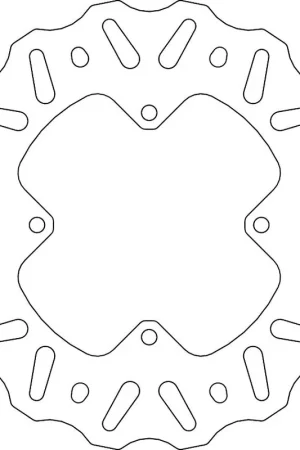 Rechtstreeks Van De Fabrikant MOTO MASTER - 110360 - Brake Discs - NITRO FIXED DISC 190