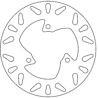 FERODO - FMD0327R - Brake Discs - Geschikt voor diverse Aprilia modellen Op = Op