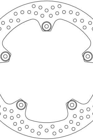 MOTO MASTER - 111066 - Brake Discs - HALO FLOATING STEEL DISC 320 Modern