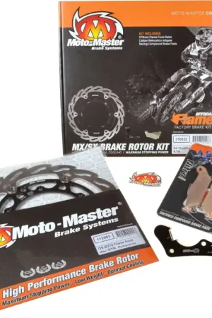 Uitverkoop MOTO MASTER - 310024 - Brake Discs - Flame Floating Offroad Kit - 270MM
