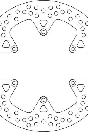 MOTO MASTER - 110518 - Brake Discs - HALO FIXED DISC 240 Exclusief