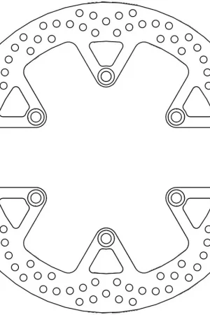 MOTO MASTER - HALO FIXED DISC 318 - Brake Discs - Fixed Disc Nieuwe Collectie