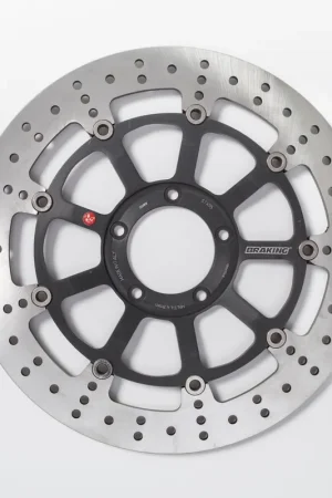 Koop Online BRAKING - BRAKE DISC ROUND FLOATING AL-HUB STX - Brake Discs - Compatibel met Ducati