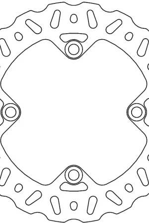 MOTO MASTER - 110803 - Brake Discs - NITRO REAR DISC Rechtstreeks Van De Fabrikant