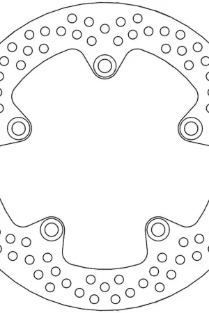 Exclusief MOTO MASTER - 110483 - Brake Discs - HALO FIXED DISC 240