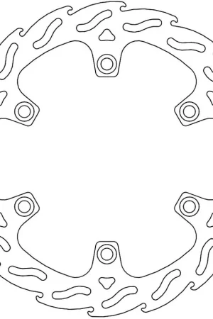 MOTO MASTER - 110394 - Brake Discs - FLAME FIXED DISC 276 Beperkt Aanbod