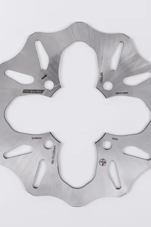 Authentiek BRAKING - BRAKE DISC WAVE FIX ATV - Brake Discs - Geschikt voor Kawasaki Kfx 450 r