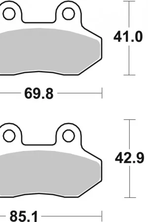 SBS - OVERSIZE BRAKE DISC 7085A - Brake Discs - Geschikt voor Yamaha YZ 125/250 Gereduceerde Prijs
