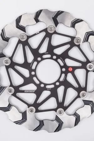 BRAKING - BRAKE DISC BATFLY FLOATING AL-HUB 320 - Brake Discs - Compatibel met diverse Aprilia modellen Wereldwijde Verzending