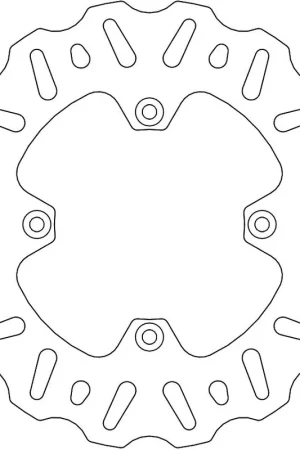 Plaats Bestelling MOTO MASTER - 110450 - Brake Discs - NITRO FIXED DISC 200