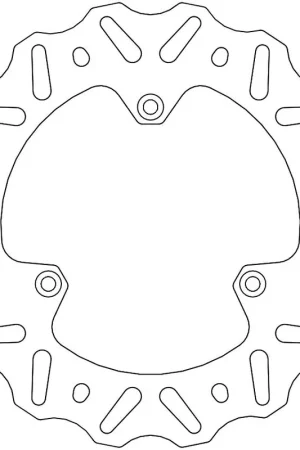 Ambachtelijk MOTO MASTER - 110371 - Brake Discs - NITRO FIXED DISC 198