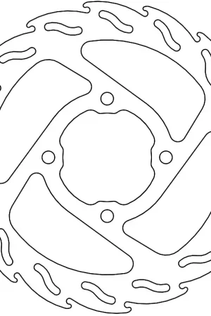 MOTO MASTER - 110696 - Brake Discs - Flame Fixed Disc 160 Aanbieding