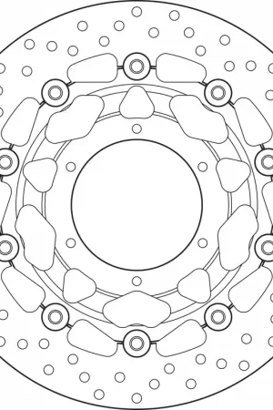 BREMBO - 78B40838 - Brake Discs - Compatibel met Honda-modellen Trendy