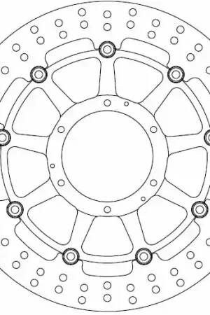 FERODO - FMD0135RX - Brake Discs - Geschikt voor Honda Finale Uitverkoop