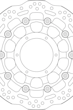 Bestseller SBS - 6102A - Brake Discs - Upgrade Brake Disc
