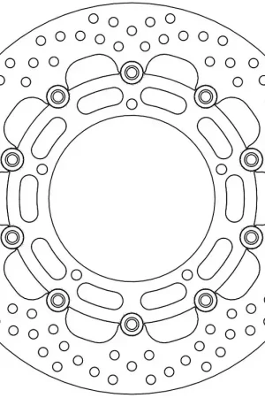 Beste Prijs MOTO MASTER - 112167 - Brake Discs - HALO FLOATING ALU DISC 310