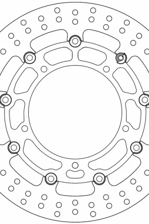 FERODO - FMD0394RX - Brake Discs - Geschikt voor diverse Yamaha modellen Luxe