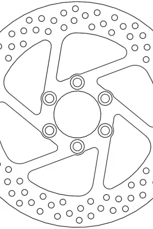 Exclusief MOTO MASTER - 110563 - Brake Discs - HALO FIXED DISC 275
