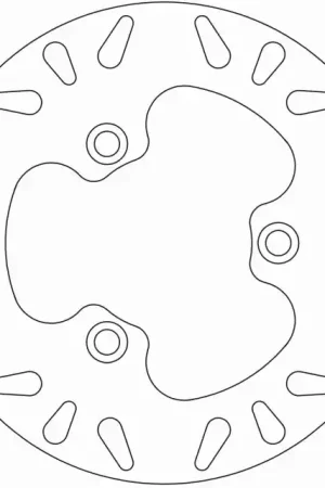 FERODO - FMD0418R - Brake Discs - Geschikt voor Sym Joyride Modern