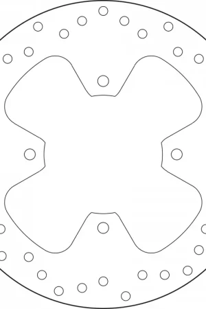 Handgemaakt BREMBO - 68B40778 - Brake Discs - Compatibel met Yamaha VP en YP modellen