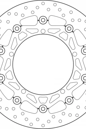 Gereduceerde Prijs BREMBO - 78B40872 - Brake Discs - Geschikt voor Triumph-modellen