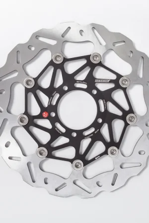 Professioneel BRAKING - BRAKE DISC WAVE FLOATING AL-HUB SK2 320 - Brake Discs - Geschikt voor Ducati