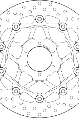 BREMBO - 78B40827 - Brake Discs - Compatibel met Honda CB 600 Exclusieve Aanbieding