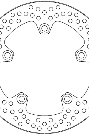 MOTO MASTER - 110710 - Brake Discs - Halo Fixed Disc 240 Lage Prijs
