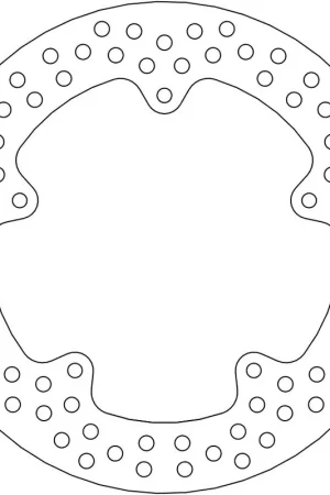 Korting MOTO MASTER - 110488 - Brake Discs - HALO FIXED DISC 220 (HP4)