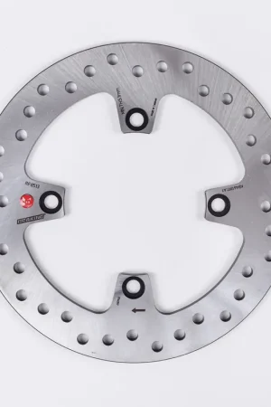 Nieuwe Collectie BRAKING - BRAKE DISK ROUND FIX REAR - Brake Discs - Compatibel met Honda SWT 400/600