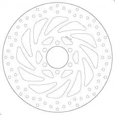 BREMBO - 68B407P5 - Brake Discs - Hoogwaardige remschijf Wereldwijde Verzending