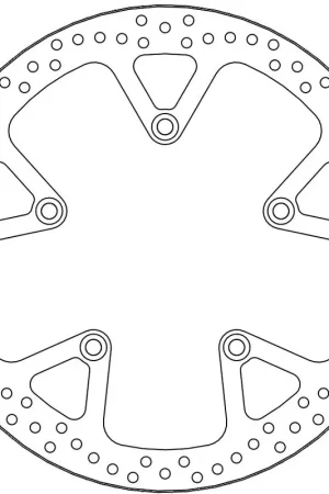Favoriet MOTO MASTER - 110590 - Brake Discs - HALO FIXED DISC 320