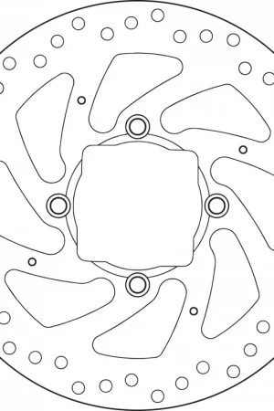 Rechtstreeks Van De Fabrikant BREMBO - 68B407H2 - Brake Discs - Hoogwaardige remschijf