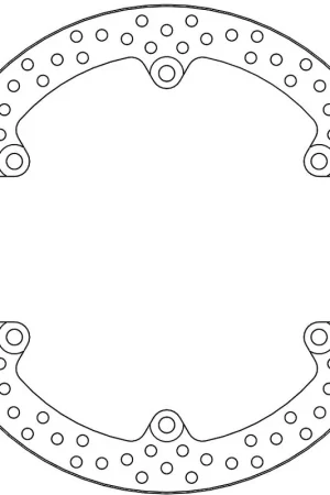 MOTO MASTER - 110582 - Brake Discs - HALO FIXED DISC 320 Professioneel