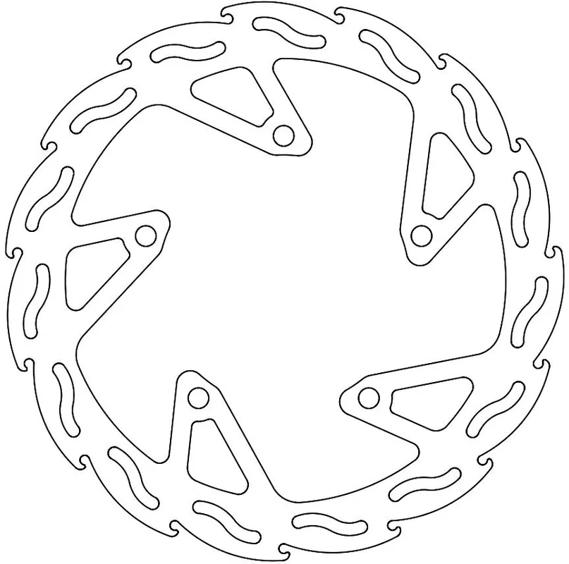 MOTO MASTER - 110596 - Brake Discs - Flame Fixed Disc 290 Korting