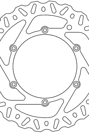 MOTO MASTER - 110718 - Brake Discs - NITRO FIXED DISC 260 Trendy