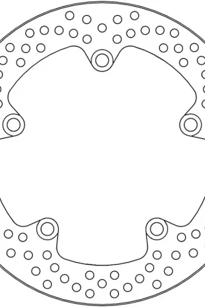 MOTO MASTER - 110621 - Brake Discs - HALO FIXED DISC 245 Flitsaanbieding