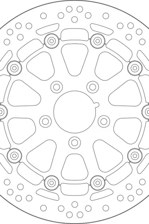 Speciale Aanbieding SBS - UPGRADE BRAKE DISC 6143 - Brake Discs - Geschikt voor Harley