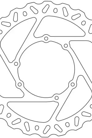 Authentiek MOTO MASTER - 110644 - Brake Discs - NITRO FIXED DISC 260