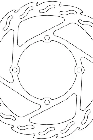 Luxe MOTO MASTER - 110639 - Brake Discs - Flame Fixed Disc 270