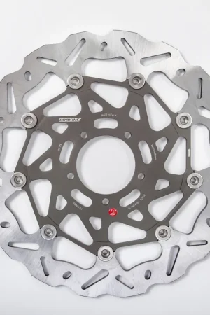 Tijdelijk Beschikbaar BRAKING - BRAKE DISC WAVE FLOATING AL-HUB SK2 330 - Brake Discs - Geschikt voor Ducati 800 Scrambler