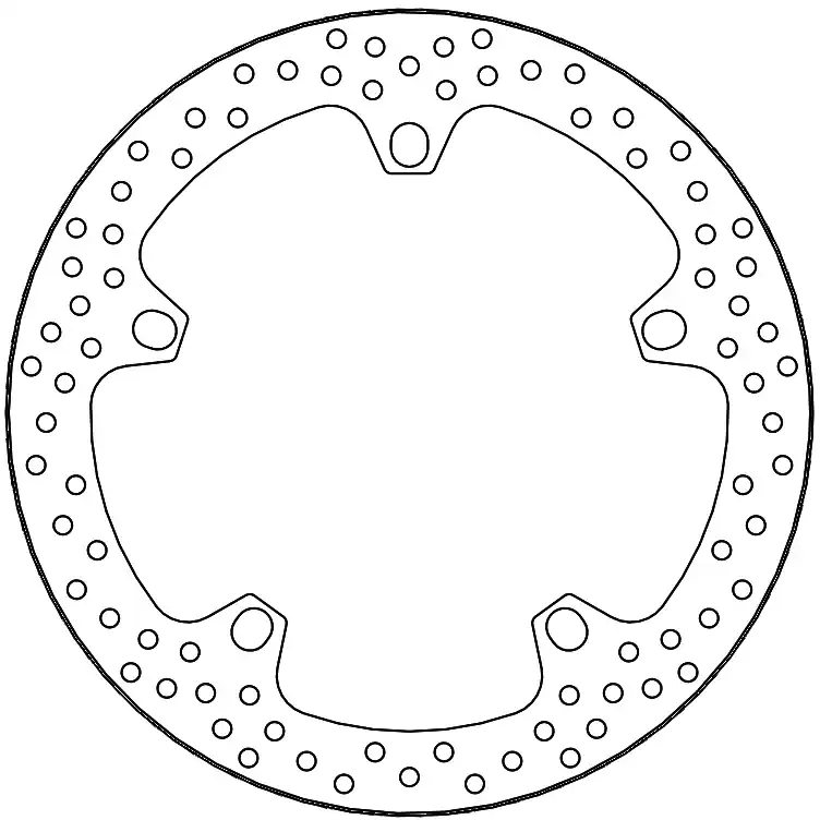 MOTO MASTER - 110603 - Brake Discs - HALO FIXED DISC 305 Express Levering