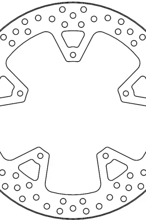 Voordeelprijs MOTO MASTER - 110838 - Brake Discs - Halo Fixed Disc