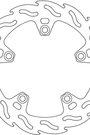 MOTO MASTER - 110674 - Brake Discs - Flame Fixed Disc 250 Origineel