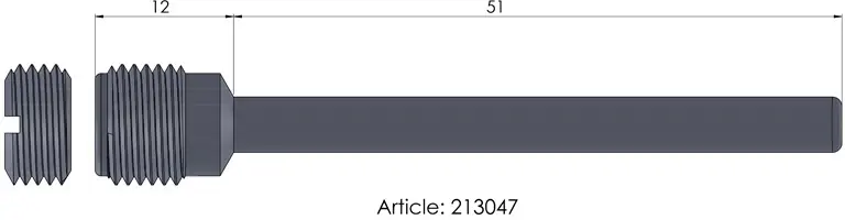 MOTO MASTER - 213047 - Repair Kits - Brake Pad Pin Budget